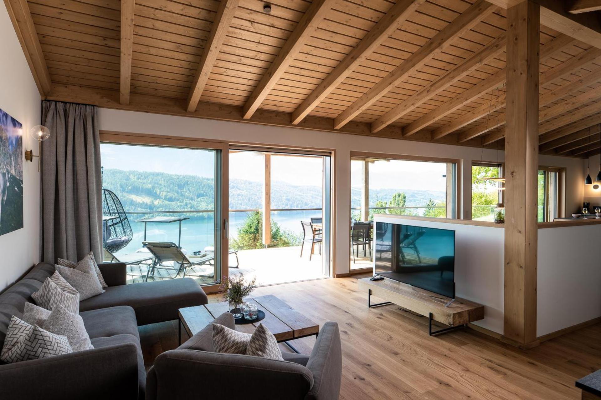 Chalet Seeblick 米尔施塔特 外观 照片