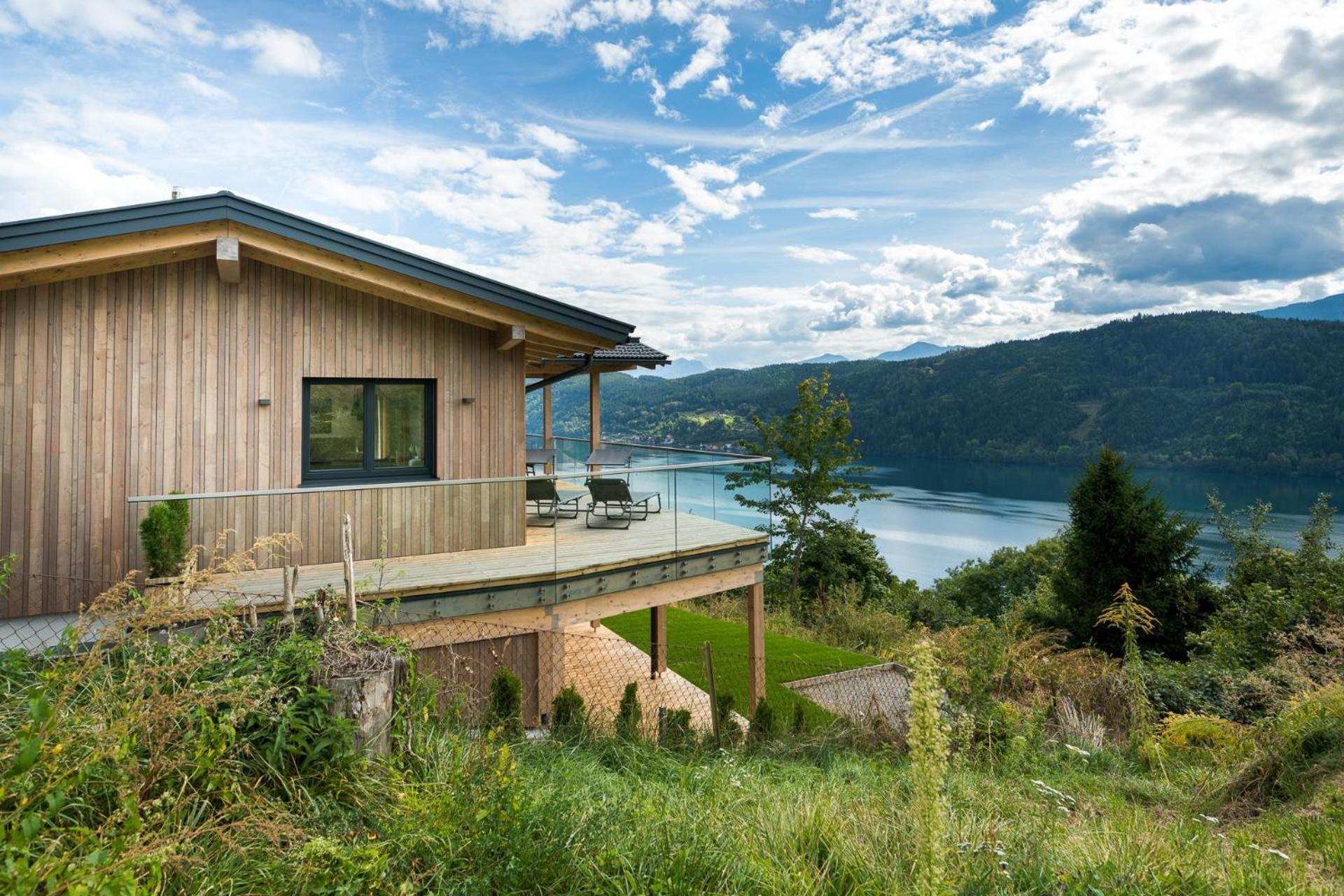 Chalet Seeblick 米尔施塔特 外观 照片